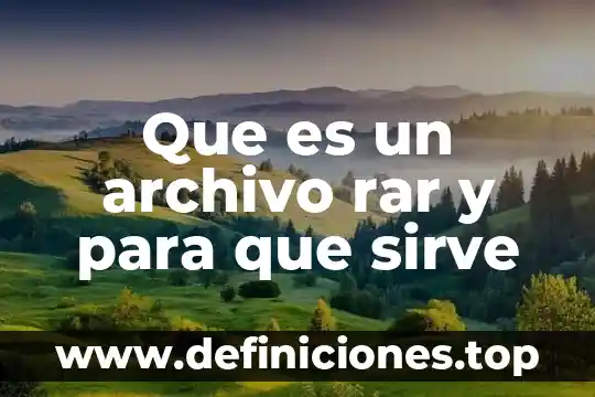Que es un plan de emergencia y para que sirve 6 Que es un archivo rar y para que sirve