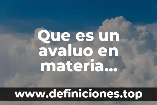 Qué es un pliego de posiciones en materia mercantil 5 Que es un avaluo en materia mercantil