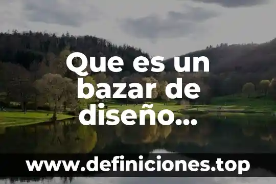 Xinerlink que es 3 Que es un bazar de dise帽o mexicano