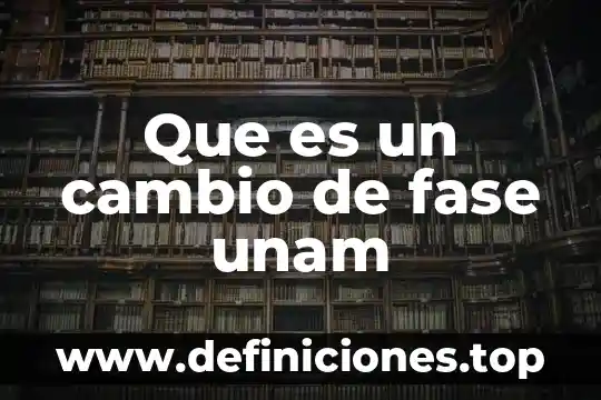 Qué es un diagrama de fase ternario 4 Que es un cambio de fase unam