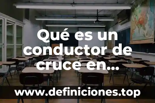 Fr que es en electricidad 5 Qué es un conductor de cruce en electricidad