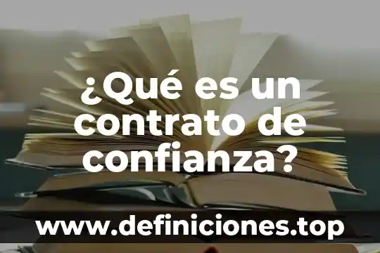 Intervalos de confianza para la media que es 8 ¿Qué es un contrato de confianza?