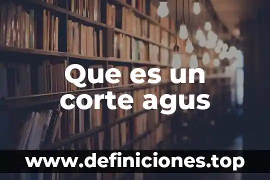Que es varchar2 en programacion 7 Que es un corte agus