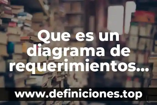 Qué es un diagrama de clase UML 3 Que es un diagrama de requerimientos en uml