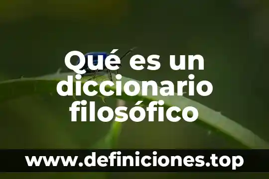 En filosofia que es el metodo filosofico aristotelico 8 Qué es un diccionario filosófico