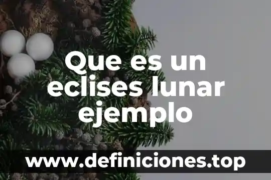 Que es un argumento literario ejemplo 8 Que es un eclises lunar ejemplo
