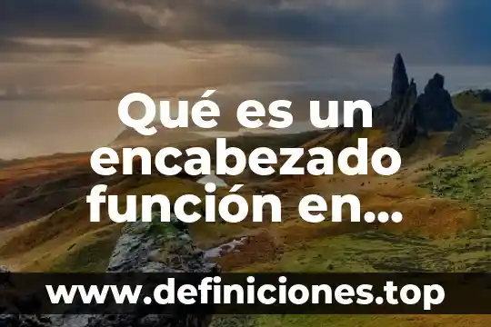 Que es colocar encabezado y pie en word 3 Qué es un encabezado función en Writer