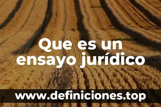 Qué es un acto jurídico en derecho civil 8 Que es un ensayo jurídico