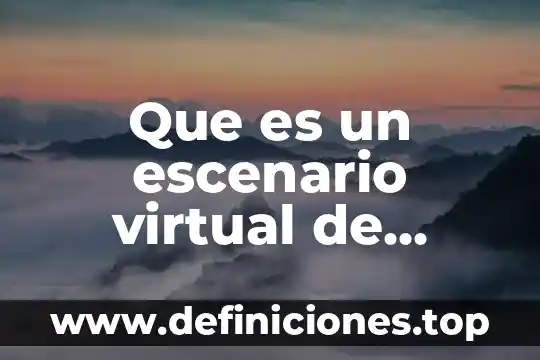 Que es una mandala como recurso de aprendizaje 8 Que es un escenario virtual de aprendizaje