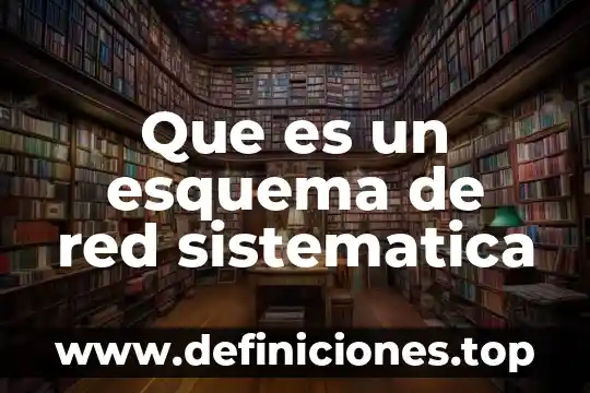 Esquema de que es investigar 8 Que es un esquema de red sistematica