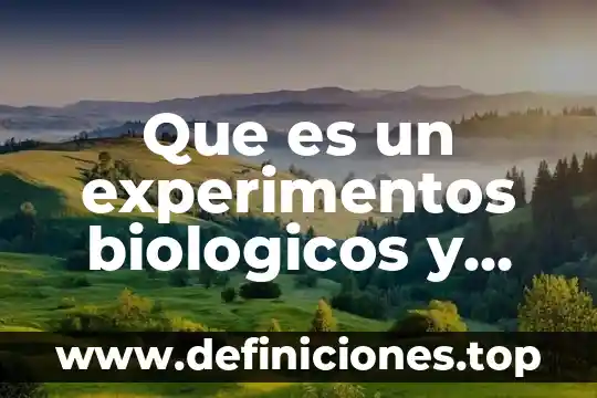 Medios de instrumentos que es 3 Que es un experimentos biologicos y medios diferencia