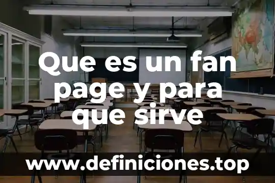 Que es el page rank 7 Que es un fan page y para que sirve