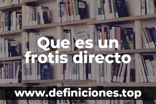 Que es un frotis directo