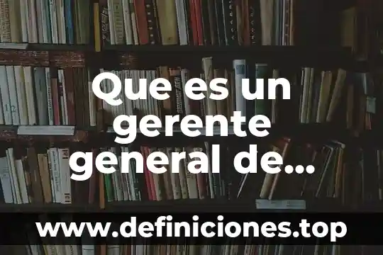 Que es el modelo de cantidad fija administracion de operaciones 3 Que es un gerente general de operaciones
