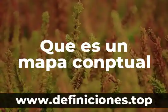 Que es mapa cosetual 4 Que es un mapa conptual