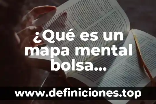 ¿Qué es un mapa mental bolsa periodontal?