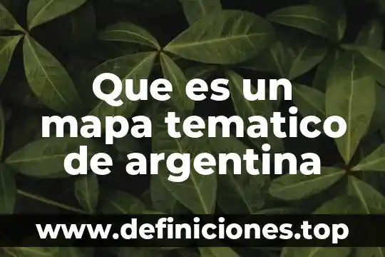 Que es un mapa del estado de q.roo 8 Que es un mapa tematico de argentina
