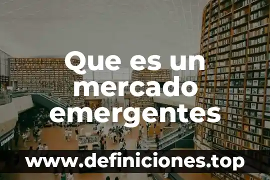 Que es un numero cardinal y ordinal 7 Que es un mercado emergentes