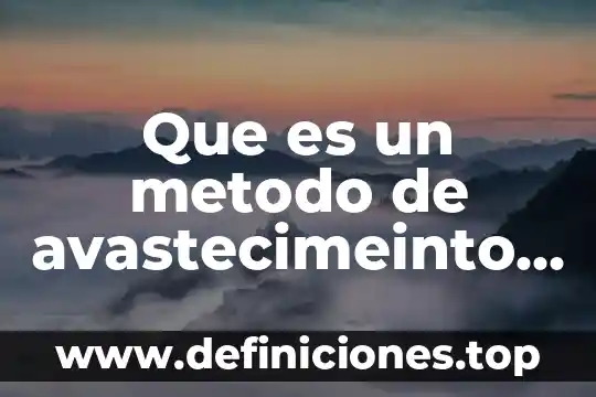 Que es el sufragio efectivo no reelección 4 Que es un metodo de avastecimeinto y para que sirve