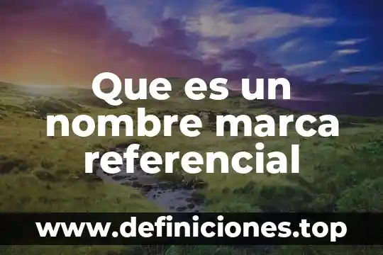 Que es un marco referencial de un proyecto de investigacion 3 Que es un nombre marca referencial