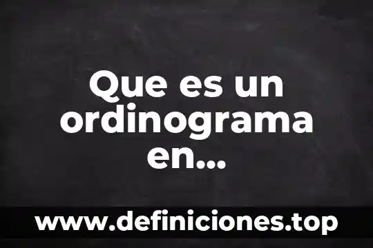 Que es el codigo a6 en mi nomina 3 Que es un ordinograma en programacion