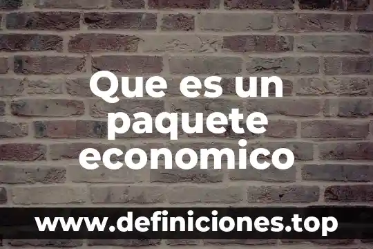 Que es son compuesto en quimica 6 Que es un paquete economico