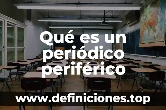 Que es la bandera de un periodico 3 Qué es un periódico periférico