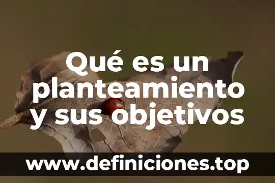 Mercosur que es objetivos acuerdos a los que llega 3 Qué es un planteamiento y sus objetivos