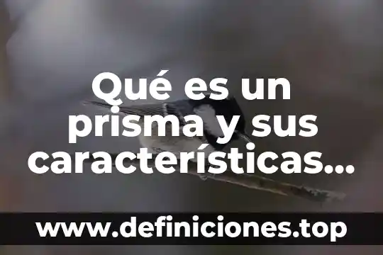 Que es la isomeria optica yahoo 5 Qué es un prisma y sus características Yahoo