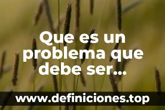 Que es un problema que debe ser investigado yahoo
