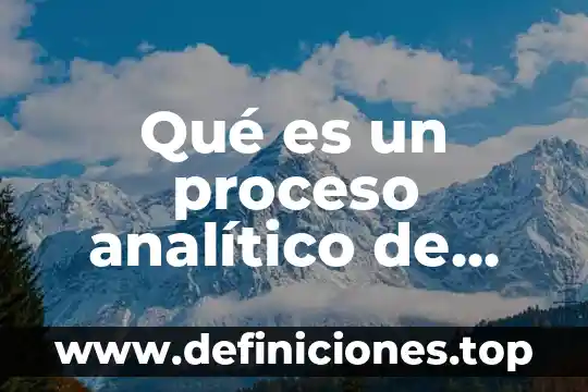 Que es la calidad del proceso 3 Qué es un proceso analítico de transacciones olpt