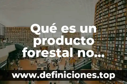 Que es un mvp mínimo producto viable 4 Qué es un producto forestal no maderable