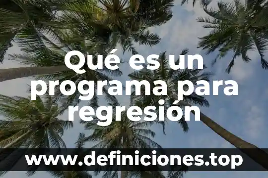 Que es un programa de respuesta de incidentes 6 Qué es un programa para regresión