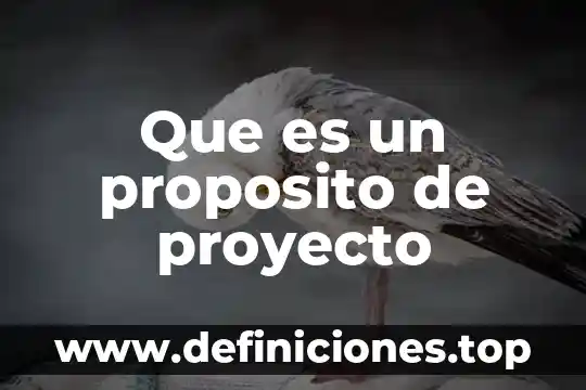 Qué es una interacción en metodología de la investigación 3 Que es un proposito de proyecto