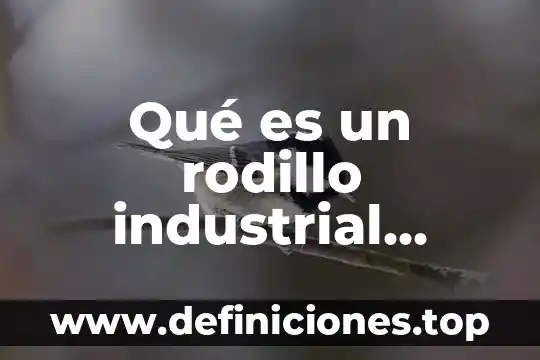 Qué es un rodillo industrial mecanismo