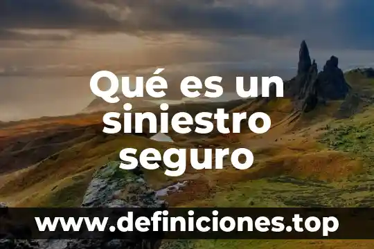 Gap que es en el seguro 3 Qué es un siniestro seguro