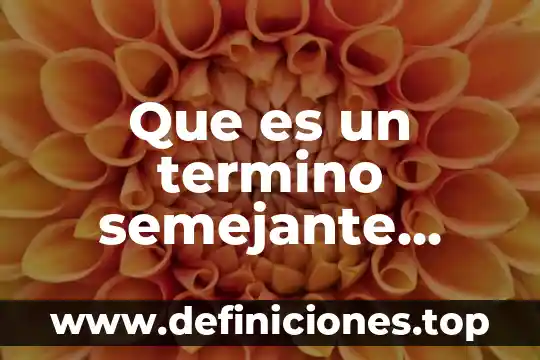 Que es un termino semejante algebraico ejemplos