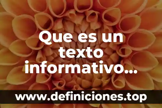 Que es un texto informativo para niños el sol