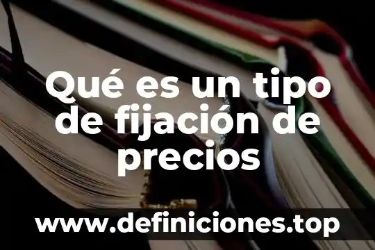 Qué es fijación mecanismo de defensa 6 Qué es un tipo de fijación de precios