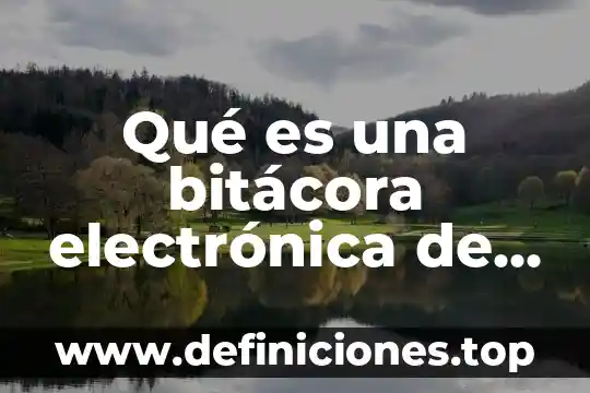 Que es una declaracion publica 5 Qué es una bitácora electrónica de obra pública