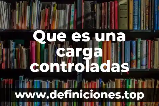 Que es la zona de carga y quienes participan 8 Que es una carga controladas