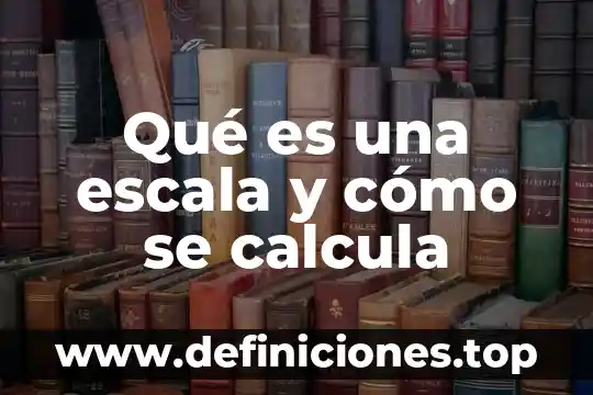 Que es y como se calcula la probabilidad 6 Qué es una escala y cómo se calcula