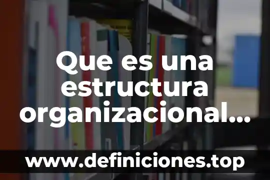 Que es un resumen y su estructura 3 Que es una estructura organizacional de la empresa