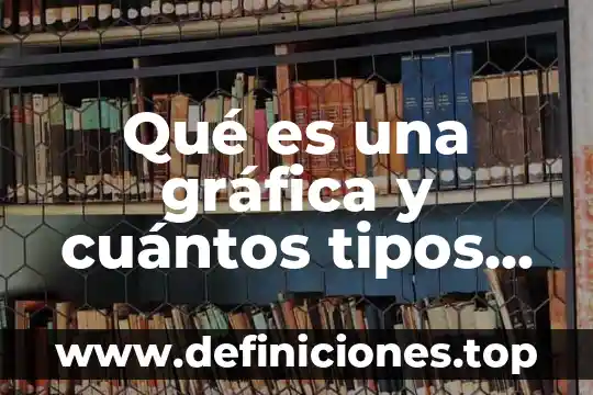 Qué es una gráfica y cuántos tipos hay