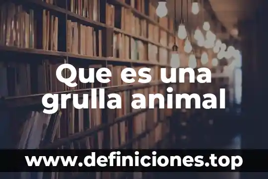 Que es una grulla animal