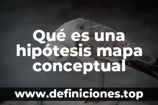 Qué es una hipótesis mapa conceptual