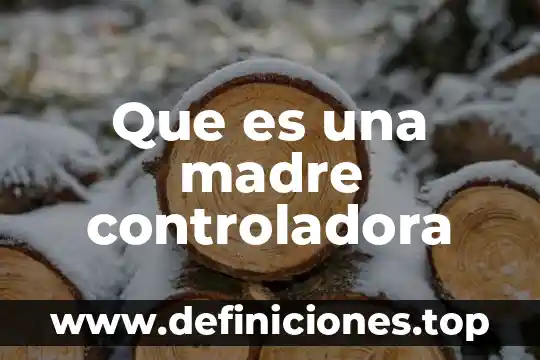 Que es ser madre sustituta 8 Que es una madre controladora