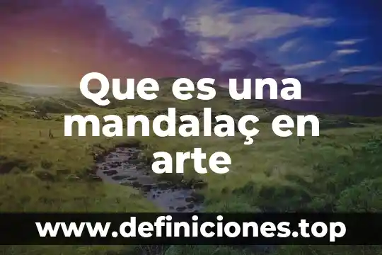 Que es una mandalaç en arte