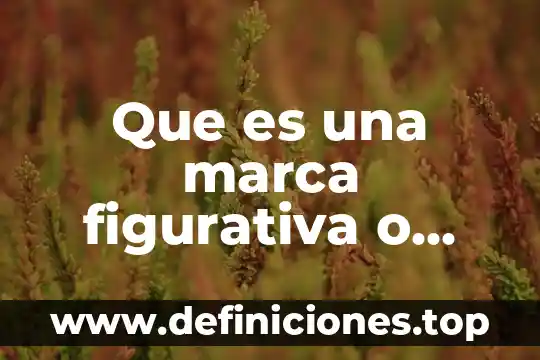 Que es una marca figurativa o mixta