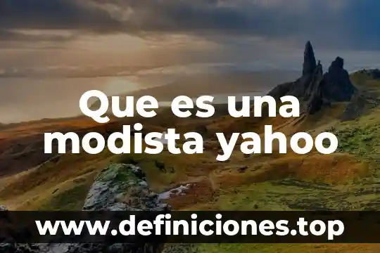 Que es playboys yahoo 3 Que es una modista yahoo